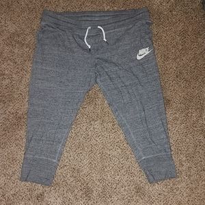 Nike cropped sweats